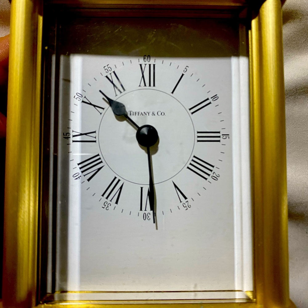 Beautiful Tiffany and co desk clock